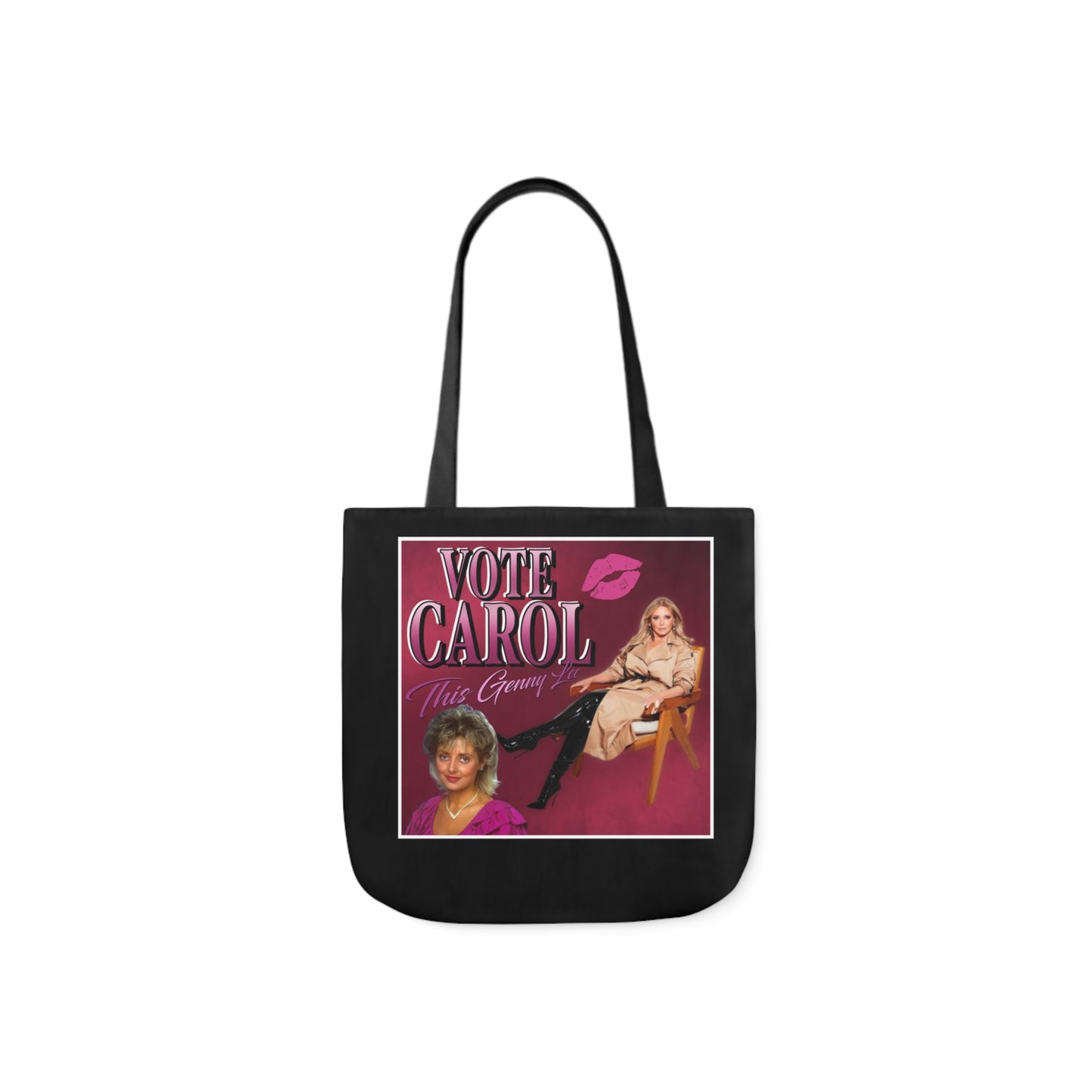 Carol Canvas Tote Bag